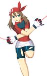  haruka_(pokemon) nintendo pokemon prede torn_clothes torn_clothing 