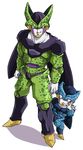  age_difference cell_(dragon_ball) cell_(dragonball) cell_jr dragon_ball dragonball dragonball_z father_and_son pink_eyes 