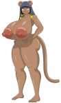  2023 anthro areola artifacts_and_antiquity_(game) big_areola big_breasts big_butt breasts brown_body brown_fur butt curvy_figure deity egyptian_god egyptian_headdress felid female fur genitals hands_on_hips hi_res huge_areola huge_breasts huge_nipples lion mammal marshall123x_(artist) nipples nude pantherine pink_nose puffy_areola pussy sekhmet_(zed_technician_games) solo thick_thighs whiskers zed_technician_games 