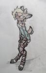  aars absurd_res angry anthro clothed clothing colored_sketch deer deerling fan_character female fur generation_5_pokemon hi_res mammal nintendo pokemon pokemon_(species) simple_background sketch solo traditional_media_(artwork) 