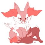  &lt;3 &lt;3_eyes 2018 3_fingers animal_genitalia animal_penis anthro balls bodily_fluids braixen canid canine_penis chest_tuft cum cum_on_penis digitigrade erection eyewear fingers fluffy fluffy_tail fur generation_6_pokemon genital_fluids genitals glasses hand_on_leg hand_on_thigh inner_ear_fluff iriedono knot leaf licking licking_lips looking_at_viewer male mammal monochrome narrowed_eyes nintendo penis pokemon pokemon_(species) precum precum_bead seductive simple_background sitting solo stick tail tongue tongue_out tuft 