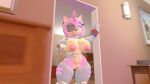  3d_(artwork) amy_rose anthro bedroom_eyes big_breasts breasts cybernetic_eye cybernetic_limb cybernetics cyborg digital_media_(artwork) eulipotyphlan female green_eyes hedgehog looking_at_viewer machine mammal narrowed_eyes nude rusty_rose seductive sega smile smirking_at_viewer solo sonic_prime sonic_the_hedgehog_(series) source_filmmaker standing_in_doorway ventabisfm wide_hips 