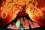  dai-gurren galaxy lowres manly mecha spiral_power tengen_toppa_gurren-lagann tengen_toppa_gurren_lagann volcano 