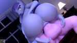  16:9 3d_(artwork) anthro balls big_breasts big_butt big_penis breasts butt digital_media_(artwork) duo female friendship_is_magic genitals hasbro hi_res huge_breasts huge_butt intersex intersex/female intersex_penetrating maud_pie_(mlp) my_little_pony nude penetration penis pinkie_pie_(mlp) sex symm widescreen 