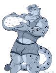  anthro bara_furry barafurs barazoku blurthefur bulge bulky clothing food fruit furry hi_res invalid_tag male male/male muscular pecs pineapple pizza plant shy solo stripped_(disambiguation) underwear vore wholesome 