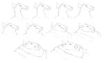  2022 ambiguous_gender anthro bust_portrait cettus chubby_cheeks double_chin dragon fat_rolls fritjof headshot_portrait hi_res male morbidly_obese morbidly_obese_anthro morbidly_obese_male multiple_images obese obese_anthro obese_male overweight overweight_anthro overweight_male portrait sequence sketch slightly_chubby slightly_chubby_anthro slightly_chubby_male slim solo weight_gain 