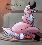  absurd_res anal anthro anus backsack balls bodily_fluids bovid butt caprine cum cum_in_ass cum_inside cumshot dragon ear_piercing ear_ring ejaculation fur genital_fluids genitals goat hair hi_res hooves horn hybrid leaking_cum lips looking_back looking_pleasured lying male male/male mammal on_side penis piercing pink_body pink_fur pink_hair pink_penis presenting presenting_anus presenting_hindquarters ring_piercing sex softuftos solo tail 