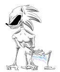  anorexia anthro black_and_white black_and_white_body deformation eyeless_face funnyman2 gore male mobian_hedgehog monochrome sega solo sonic.exe sonic_boom sonic_the_hedgehog_(series) starver_(funnyman2) vertebrae wrinkle 