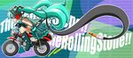  hatsune_miku motorcycle tnt42022 twintails vocaloid 