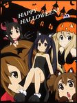  akiyama_mio amano_kouki animal_ears bat_wings black_eyes black_hair blonde_hair blue_eyes brown_eyes brown_hair cat_ears cat_tail demon demon_girl fang halloween happy_halloween hat hirasawa_yui horns jack-o'-lantern k-on! kotobuki_tsumugi long_hair minigirl multiple_girls nakano_azusa paws polearm pumpkin pumpkin_hat short_hair tail tainaka_ritsu trident weapon wings witch_hat yamanaka_sawako 