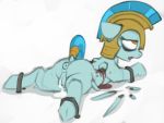  bdsm blood bondage bound cum cum_in_pussy cum_inside equid equine fan_character female forced gore mammal marsminer my_little_pony pterippus rape solo wings_torn_off 