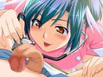  1boy 1girl censored female game_cg medical nurse penis stethoscope 