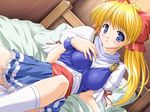  1girl breasts game_cg indoors princess_holiday solo 