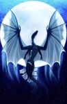  deity dragon female hi_res icy-marth keagan_(icy-marth) moon poster star 