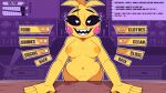 &lt;3 &lt;3_eyes animatronic anthro avian big_breasts bird black_sclera breasts female five_nights_at_freddy&#039;s five_nights_at_freddy&#039;s_2 gameplay_mechanics hi_res looking_at_viewer machine nude open_mouth open_smile robot scottgames sharp_teeth sheerly_(artist) smile solo teeth toy_chica_(fnaf) user_interface
