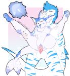 &lt;3 anthro balls beau_(vaporwaveon) blue_hair bodily_fluids breasts brown_eyes bryn_husky butt cum cum_in_pussy cum_inside digital_media_(artwork) duo eeveelution eyes_closed female female_penetrated fin fish frill_(anatomy) full_nelson_position fur generation_1_pokemon genital_fluids genitals hair head_fin hi_res impregnation male male/female male_penetrating male_penetrating_female mammal marine nintendo nipples nude one_eye_closed ovum pawpads penetration penile penis pokemon pokemon_(species) pussy sex shark sholt_(ko-bolt) simple_background sperm_cell striped_body stripes tail tongue tongue_out vaginal vaginal_penetration vaporeon white_body