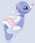  alternate_color animal_focus blue_background blue_eyes blue_skin brionne colored_skin commentary iwasi_29 no_humans pokemon pokemon_(creature) sea_lion shiny_pokemon snout star_(symbol) symbol-only_commentary tail 