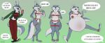 3_toes 4_fingers anthro areola areola_slip artist_name bell belly big_belly big_breasts bottomwear breasts brown_eyes canid canine canis christmas clothed clothing dialogue english_text feet female fingers footwear fur genitals grey_body grey_fur grey_tail harness hi_res holidays hyper hyper_belly hyper_pregnancy illumination_entertainment legband looking_at_viewer mammal motion_lines multicolored_body multicolored_fur nipples offscreen_character open_mouth pants porsha_crystal pregnant pussy rapid_pregnancy shoes sing_(movie) sitting solo speech_bubble standing tail tauttum teeth text thighband toes tongue topwear two_tone_body two_tone_fur two_tone_tail white_body white_fur white_tail wolf