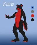  black character digital_media_(artwork) hi_res hyena invalid_tag mammal model_sheet red sheet_(disambiguation) 