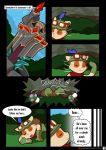  digital_media_(artwork) league_of_legends mushroom open_mouth riot_games teemo_(lol) video_games vitrex yordle 