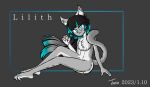  artist blue_eyes character felid feline female fluffy hi_res justin26 lilith_(disambiguation) mammal 