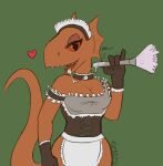  &lt;3 2021 anthro argonian bedroom_eyes bethesda_softworks black_clothing black_gloves black_handwear bodily_fluids breasts clothed clothing ear_fins english_text female fin front_view furnut gloves handwear hi_res holding_object looking_at_viewer maid_headdress maid_uniform milk narrowed_eyes oblivion open_mouth pupils quill-weave red_body saliva saliva_string scalie seductive sharp_teeth simple_background skimpy slit_pupils solo suggestive teeth text the_elder_scrolls tongue uniform white_apron 