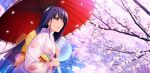  grisaia_(series) grisaia_chronos_rebellion highres japanese_clothes kimono non-web_source pink_kimono sakaki_yumiko 