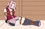  ballgag bondage haruno_sakura naruto tagme 