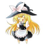  bad_id bad_pixiv_id blonde_hair chibi hat kirisame_marisa naomi_(sekai_no_hate_no_kissaten) solo touhou witch_hat 