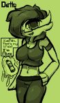  2019 alex_(dotto) anthro breasts clothed clothing digital_media_(artwork) dittodotto fan_character female gardevoir humanoid looking_at_viewer nintendo not_furry pixel_(artwork) pok&eacute;mon pok&eacute;mon_(species) simple_background smile solo video_games 