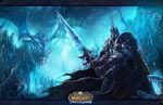  armor arthas_menethil blue_eyes frostmourne long_hair sword warcraft weapon white_hair world_of_warcraft 