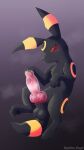  absurd_res anatomically_correct anatomically_correct_genitalia animal_genitalia animal_penis big_knot big_penis bodily_fluids canid canine canine_penis cum cum_on_feet cum_on_penis eeveelution feral generation_2_pokemon genital_fluids genitals glare hi_res knot looking_at_viewer male mammal masturbation nintendo paws penis pokemon pokemon_(species) presenting simple_background solo solo_focus sweat umbreon vogold 