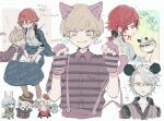  6+boys alice_(alice_in_wonderland) alice_(alice_in_wonderland)_(cosplay) alice_in_wonderland animal_ears cat_boy cat_ears cat_tail cheshire_cat_(alice_in_wonderland) cheshire_cat_(alice_in_wonderland)_(cosplay) cosplay crown dankira!!! dormouse_(alice_in_wonderland) dormouse_(alice_in_wonderland)_(cosplay) gekkoin_noel green_eyes habashiri_ginko highres janome_shiki long_hair mad_hatter_(alice_in_wonderland) mad_hatter_(alice_in_wonderland)_(cosplay) male_focus miki_nozomu mole mole_under_eye mouse_boy mouse_ears multiple_boys queen_of_hearts_(alice_in_wonderland) queen_of_hearts_(alice_in_wonderland)_(cosplay) rabbit_boy rabbit_ears red_hair short_hair sketch sneezecoon tail tsubaki_seito wakakusa_yukari white_rabbit_(alice_in_wonderland) white_rabbit_(alice_in_wonderland)_(cosplay) 