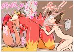  &lt;3 2023 age_difference anthro arched_back blaziken bodily_fluids breasts censored duo ejaculation erect_nipples female fingering generation_3_pokemon genital_fluids human human_on_anthro interspecies kneeling larger_anthro larger_female male male/female male_on_anthro mammal medium_breasts mosaic_censorship nintendo nipples nude older_female orgasm pokemon pokemon_(species) pokephilia pussy_ejaculation pussy_juice size_difference smaller_human smaller_male umadura_ero vaginal vaginal_fingering young younger_male 