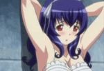  blue_hair bounce bouncing_breasts bra breast_expansion forced gif gigantic_breasts huge_breasts long_hair nipples seikon_no_qwaser sudden_weight_gain tickling torture weight_gain yamanobe_tomo 