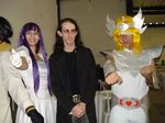  cosplay cygnus_hyoga cygnus_hyouga kido_saori kidou_saori photo real saint_seiya saori_kido what 