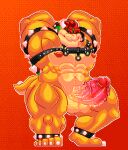  absurd_res animated anthro aroused belt bowser collar digital_media_(artwork) erection genitals hi_res humanoid_heel koopa loop male mario_bros morinetsu muscular muscular_anthro muscular_male nintendo penis pixel_(artwork) pixel_animation plant scalie solo spiked_collar spikes tree water whistle 