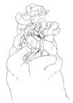  monster saliva school_uniform struggle struggling suzumiya_haruhi suzumiya_haruhi_no_yuuutsu swallowing tentacle tentacles vore 