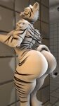  3d_(artwork) 9:16 against_surface against_wall anthro big_butt blue_eyes breasts bubble_butt butt digital_media_(artwork) felid female floor hi_res huge_butt kyleroo looking_at_viewer mammal muscular muscular_female nipples nude pantherine petruz_(copyright) presenting presenting_hindquarters rear_view side_boob smile solo source_filmmaker teeth thick_thighs tiger tiger_(petruz) tile tile_floor tile_wall wall_(structure) 