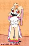  anthro breasts female flashing_penis gynomorph hi_res intersex lagomorph leporid mammal mature_female mysticaldrive rabbit sega solo sonic_the_hedgehog_(series) vanilla_the_rabbit 