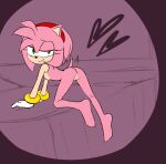  &lt;3 2022 accessory amy_rose anthro anus bracelet breasts butt cabronpr clothing eulipotyphlan featureless_breasts featureless_feet feet female genitals gloves green_eyes hair_accessory hairband handwear hedgehog hi_res jewelry looking_at_viewer mammal pussy seductive sega solo sonic_the_hedgehog_(series) tail tail_motion tailwag 
