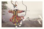  absurd_res ambiguous_gender archer archery arrow_(weapon) black_ears bow_(weapon) canid canid_taur canine canine_taur chinese claws clothing digital_media_(artwork) dipstick_tail feathered_headdress fox fox_taur fur hair headdress herm_(lore) hi_res huge_filesize john_mausson long_hair mammal mammal_taur markings outside pawpads pink_pawpads plant platinum_fox purple_eyes ranged_weapon red_clothing red_fox rock running scale_armor solo stone_wall tail tail_markings target taur tree tzadik wall_(structure) weapon white_body white_fur white_hair white_hands white_paws 