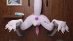 16:9 3d_(artwork) absurd_res anal anal_penetration animal_genitalia anthro anus balls bodily_fluids body_writing butt buttplug buttplug_in_ass buttplug_insertion canine_genitalia cum cum_on_butt cum_on_feet digital_media_(artwork) erection fur fyrn_(owoskan) genital_fluids genitals glory_hole hair hi_res hole_in_wall knot lube_bottle male nude object_in_ass owoskan pawpads paws penetration penis pink_body pink_fur plug_(sex_toy) plug_insertion puffy_anus sex_toy sex_toy_in_ass sex_toy_insertion solo tail wall_(structure) watermark wickerbeast widescreen 