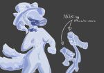  absurd_res anthro bow_(feature) clothing embarrassed female floating_hands hat headgear headwear hi_res machine milking_machine nude protogen schwnnbenedict typi_(schwnnbenedict) 