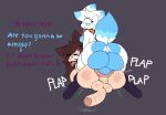  ahegao ahoriyan anal anal_penetration anal_tugging animal_humanoid anthro areola ashe_(nillykfox) balls balls_deep bandana_on_neck big_balls big_penis blu_(blucrystalbean) blue_balls blue_body blue_penis blush bodily_fluids breasts butt canid canid_humanoid canine canine_humanoid clothed clothing dialogue duo eyelashes eyelashes_through_hair footwear fox_humanoid genital_fluids genitals green_eyes gynomorph gynomorph/gynomorph gynomorph_penetrated gynomorph_penetrating hair huge_balls huge_penis humanoid hyper hyper_genitalia hyper_penis intersex intersex/intersex intersex_penetrated intersex_penetrating leaking_precum looking_pleasured mammal mammal_humanoid motion_lines multicolored_body nillykfox nipples partially_clothed penetration penis plap precum sepiakfox side_boob socks stretched_anus sweat sweaty_butt sweaty_genitalia text tight_fit tongue tongue_out translucent translucent_hair white_body 