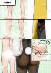  anthro behind_view butt comic dialogue dirty door duo faceless_character faceless_male female fur generation_8_pokemon hi_res humanoid inside lagomorph leporid male male/female mammal nintendo noconcession pokemon pokemon_(species) rabbit raboot red_body red_fur shower showering_together speech_bubble surprise 