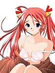  blush bra breasts cleavage kagurazaka_asuna lingerie mahou_sensei_negima mahou_sensei_negima! underwear 