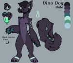  absurd_res anonymous_artist anthro dinodog_(species) hi_res male nipples pansexual sfw solo 
