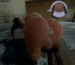  3d_(artwork) alien anus balls butt digital_media_(artwork) garry&#039;s_mod genitals half-life half-life_2 headcrab male not_furry nsg_editor nude solo solo_focus valve 