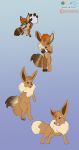  absurd_res canid canine dustyerror eevee feral fox generation_1_pokemon hi_res mammal nintendo pokemon pokemon_(species) regression shrinking size_transformation transformation 